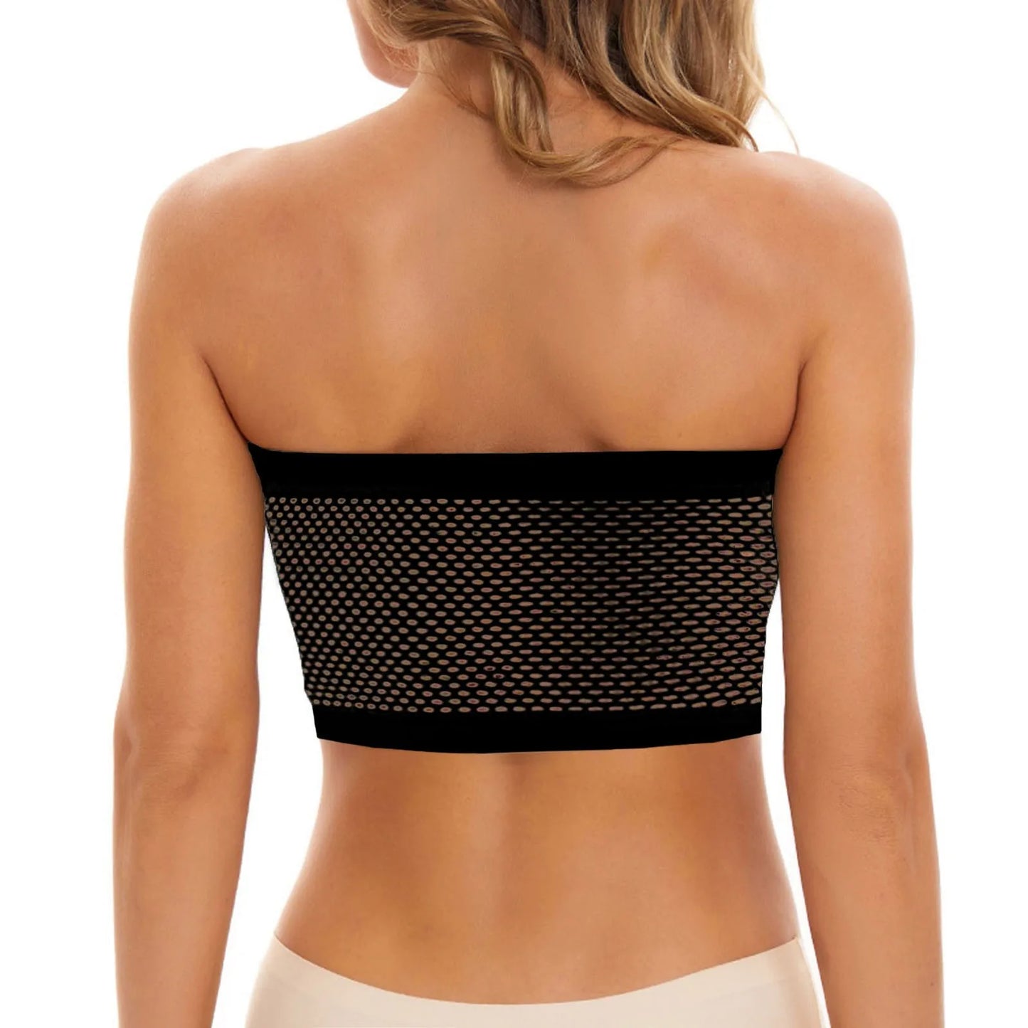 Stretch Strapless Summer Bra – Soft & Seamless Bandeau for One-Shoulder Tops