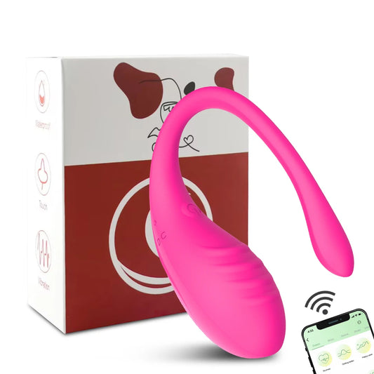 APP-Controlled Wearable Vibrator – G-Spot & Anal Egg Massager | 9-Speed Remote Stimulator for Women & Couples